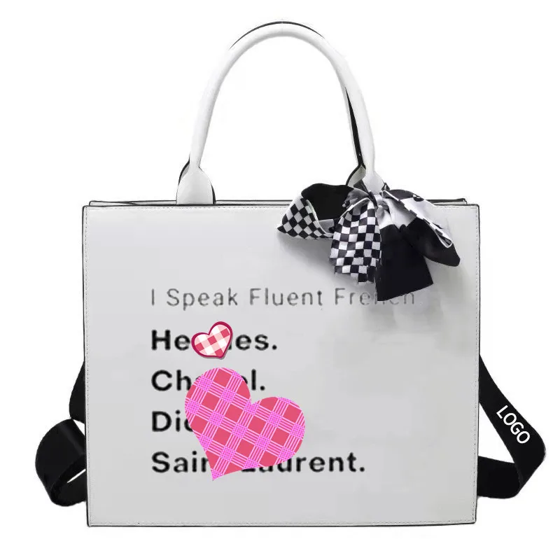 

i speak fluent french custom purse women designer handbags famous brands tote bags for women luxury