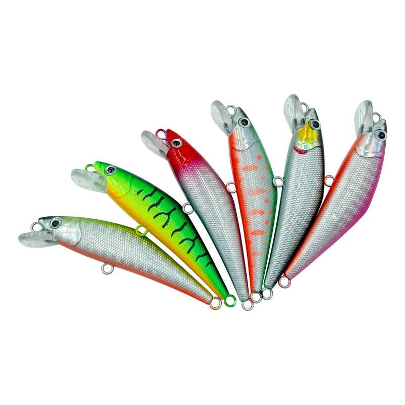 

Japan Hot Model Sinking Minnow Fishing Lures 8cm /4.8g Jerkbait Bass Pike Carkbait Wobblers Swimbait Minnow Lures, Vavious colors