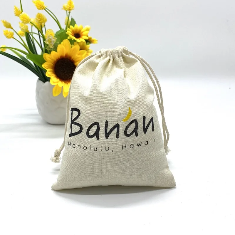 

15x20 cm Custom Small Cotton Fabric Drawstring Jewelry Pouch Storage Bag With Logo, Gray, white, black , blue, red, yellow, green , purle etc.