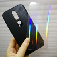 

Colorful Light Custom Blank Aurora Tempered Glass Case for Nokia 4.2