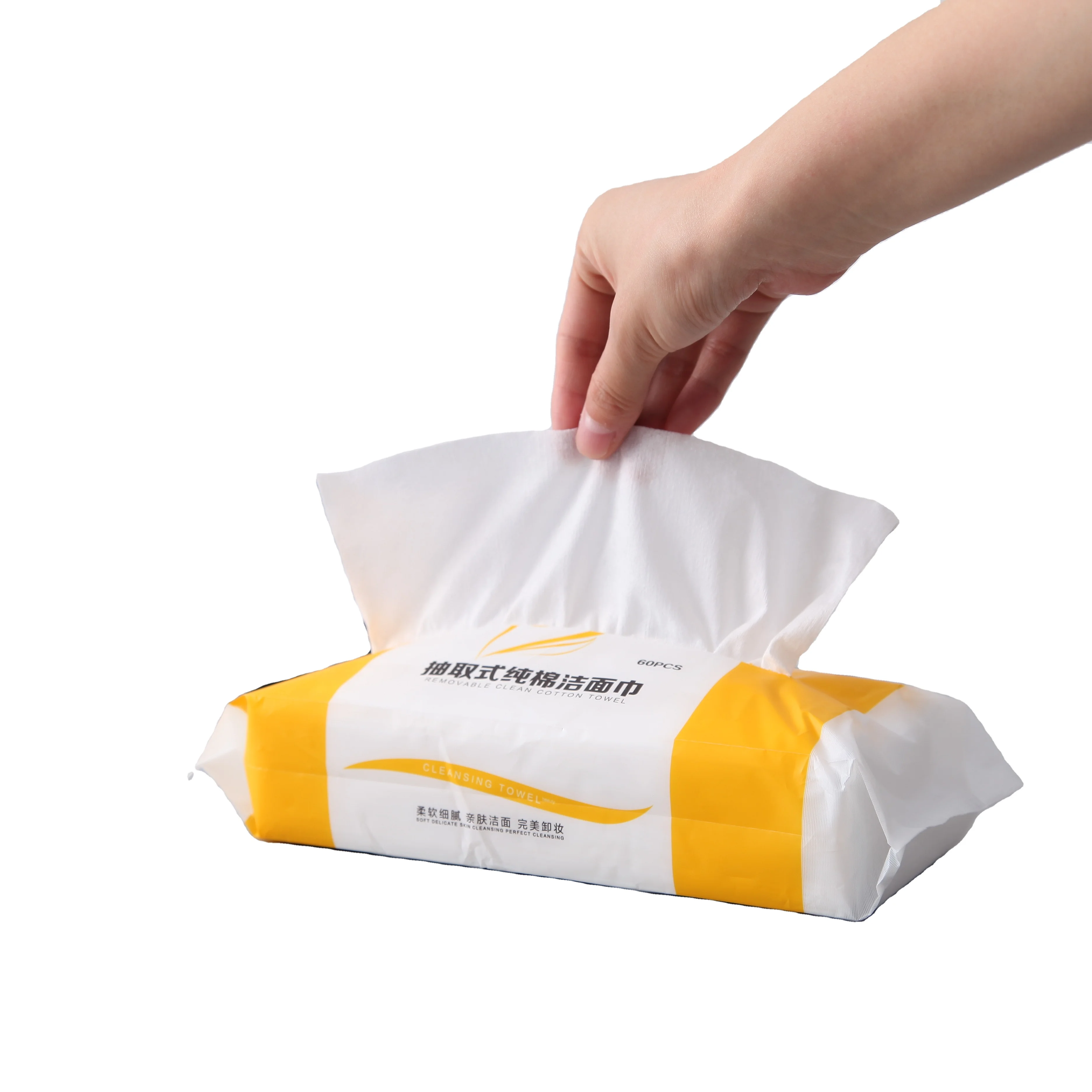 

Cotton Makeup Remover Cloth Disposable Tissue Fitness Nonwoven Fabric Towel Disposable Face Towel Disposal Towel