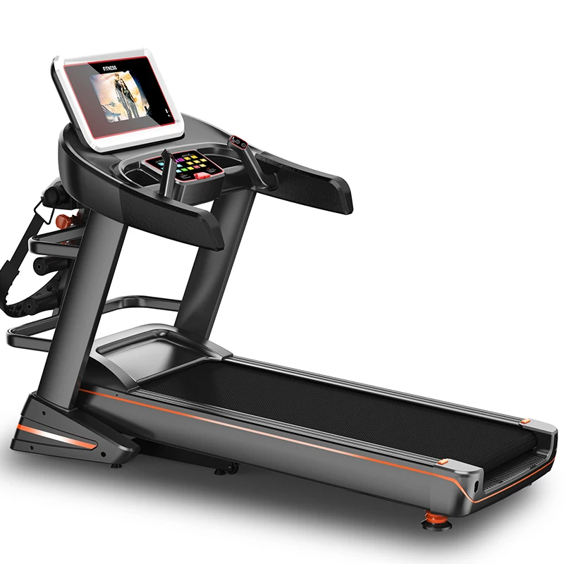 

Body Building Foldable Treadmill Indoor Exercise Fitness Gear Home Gym Jogging Machine Wifi Treadmill With App