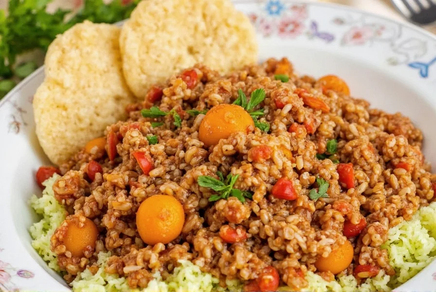 Popcorn seasoned with jambalaya spice