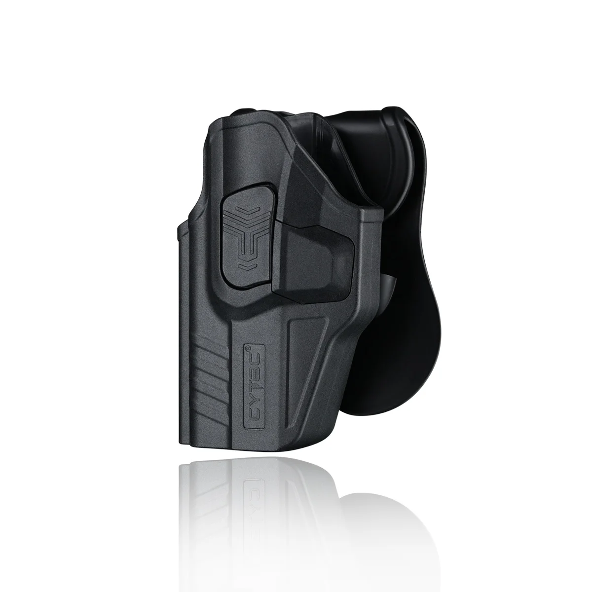 

Police Shooting Gear Cytac Tactical Gun Holster for Glock 19/23/32/19X With Paddle Left Hand, Black