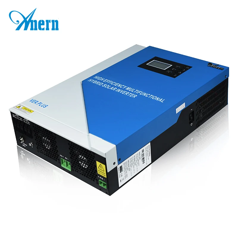 
5000w 48v hybrid solar inverter 5kw with MPPT charger for solar power system for home and government 