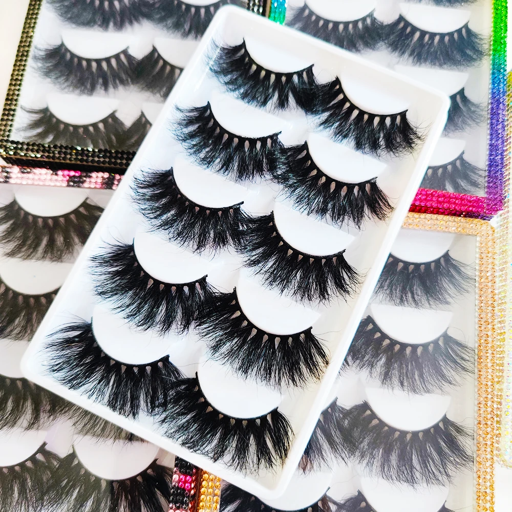 

3D Soft Mink Fur Eyelashes Strips Mink Lashes Near Me