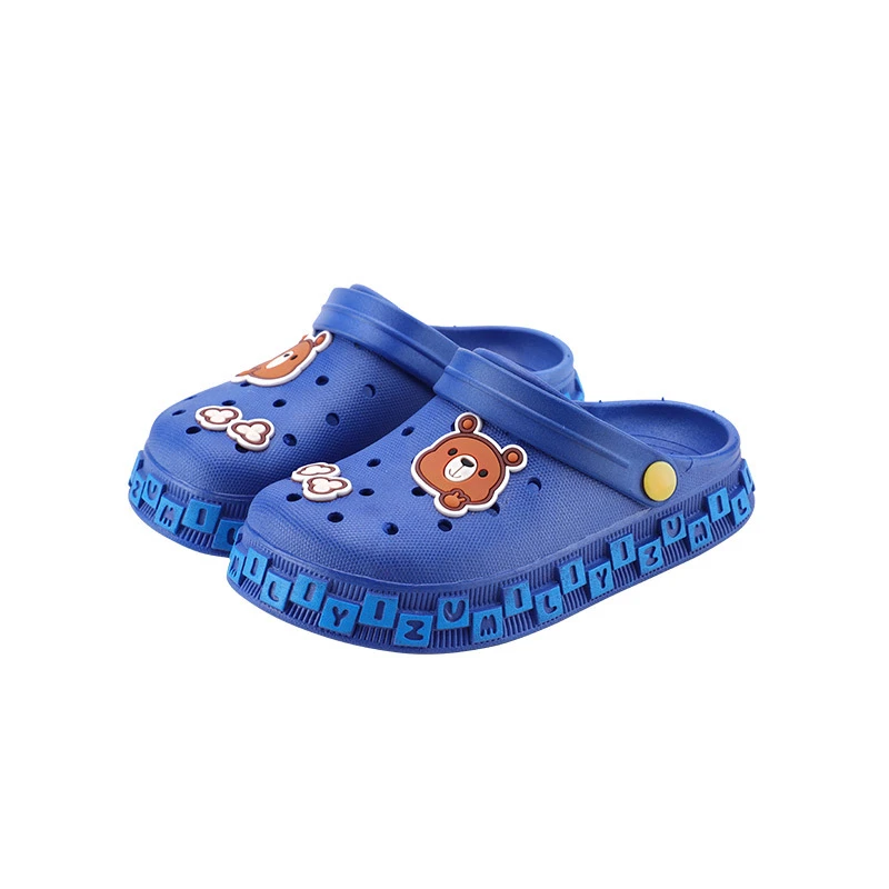 

Factory Direct Selling Crocses 2021 Summer Outdoor Antiskid Reathable Cartoon Slippers Garden Beach Sandals Children's Clogs, Picture