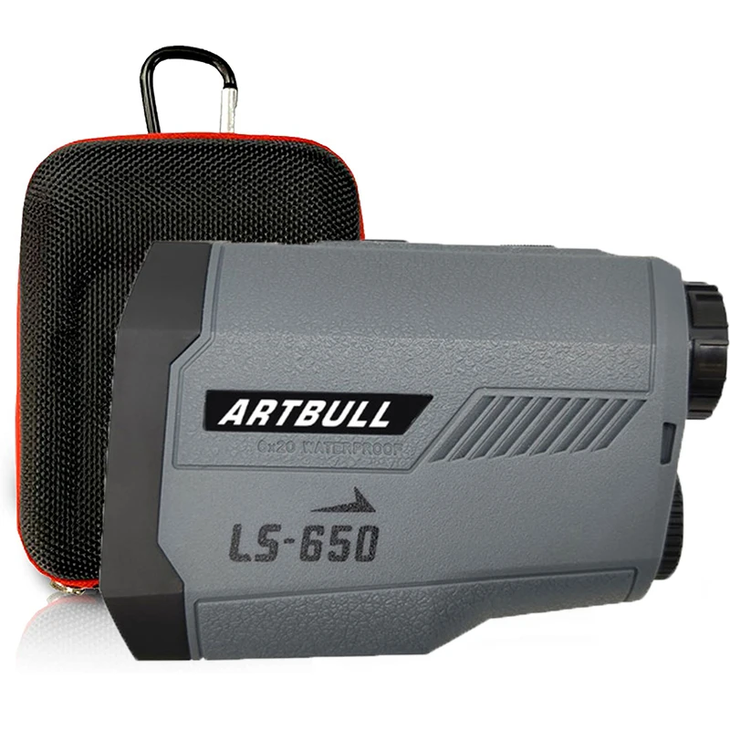 

ARTBULL Laser rangefinder 650M Golf range finder with Slope Flag-Lock slope pin Laser Distance meter for Hunting
