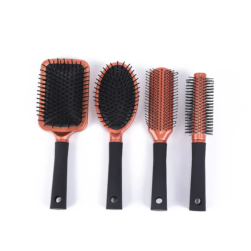 

LOGO Custom wholesale massage comb detangling hair brushes detangle hair brush set for curly hair