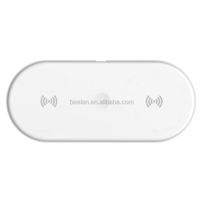 

Multifuctional Universal 10w Apple Smart Watch Samrt Mobile Phone Charger Quick Wireless Charging Pad 3 in 1 wireles charger, White