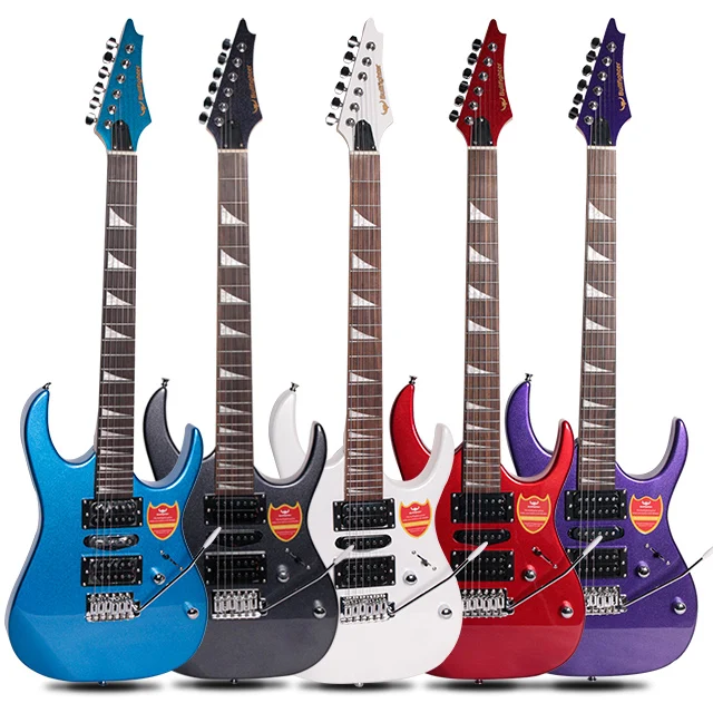 

Minsine OEM wholesale high quality best price guitar kits Chinese Rosewood electric guitar guitar electric