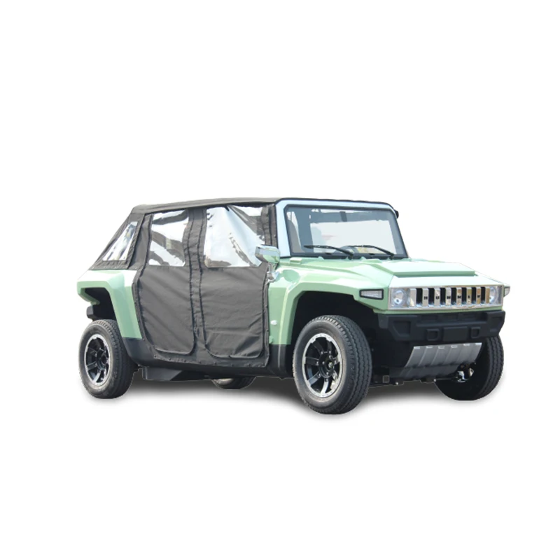 Hummer Entertainment Battery Electric Mini Micro Car Wagon Convertible City 4 Wheel 2 Seats 