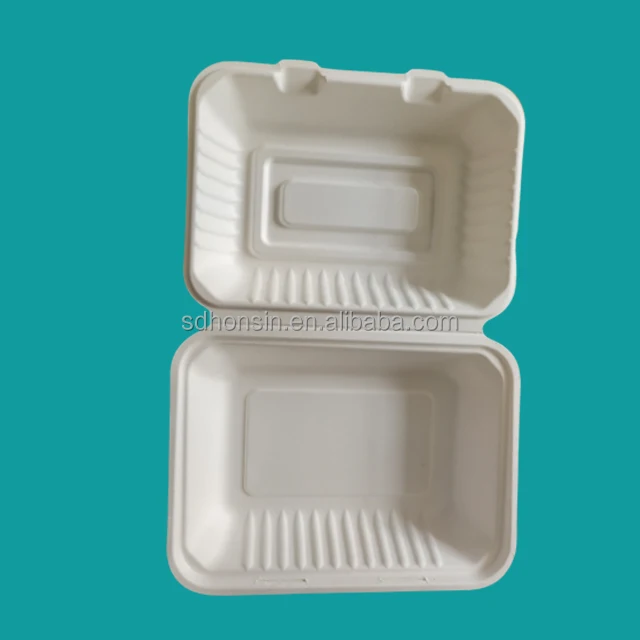 

High performance disposable paper lunch box