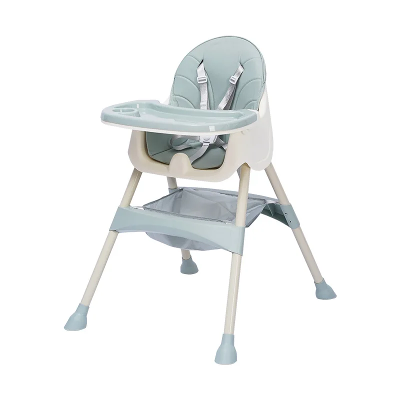 

Portable multifunction high chair feeding baby dinning table and chair for baby, Green pink khaki blue
