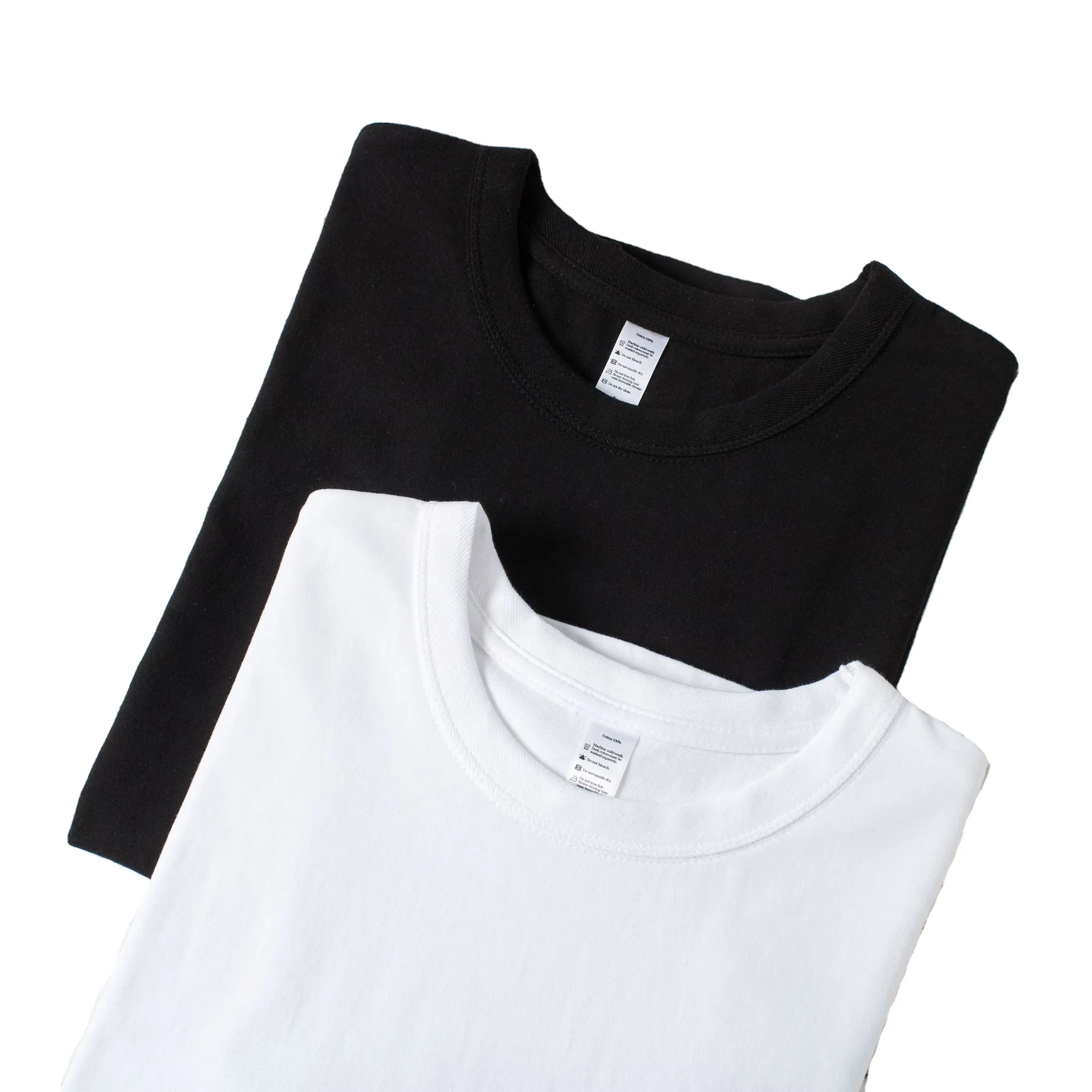 

Casual style plus size custom logo plain blank cotton t shirt 260gsm 100% cotton short sleeve T-shirt, As the picture shown
