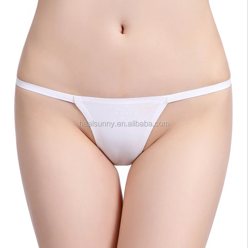 

Sexy Women's Thong Briefs Soft Thong Panties Wholesale Plain Cotton T Back Thong For Girls, Colors