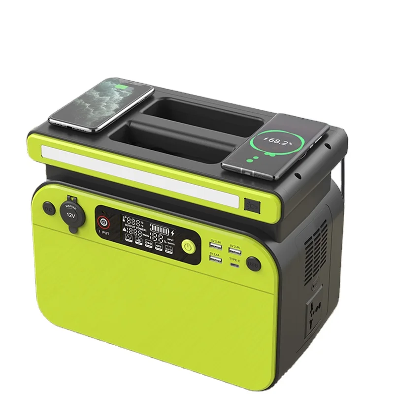 

Golden Supplier Wireless 500w Portable Power Station For Emergency Household