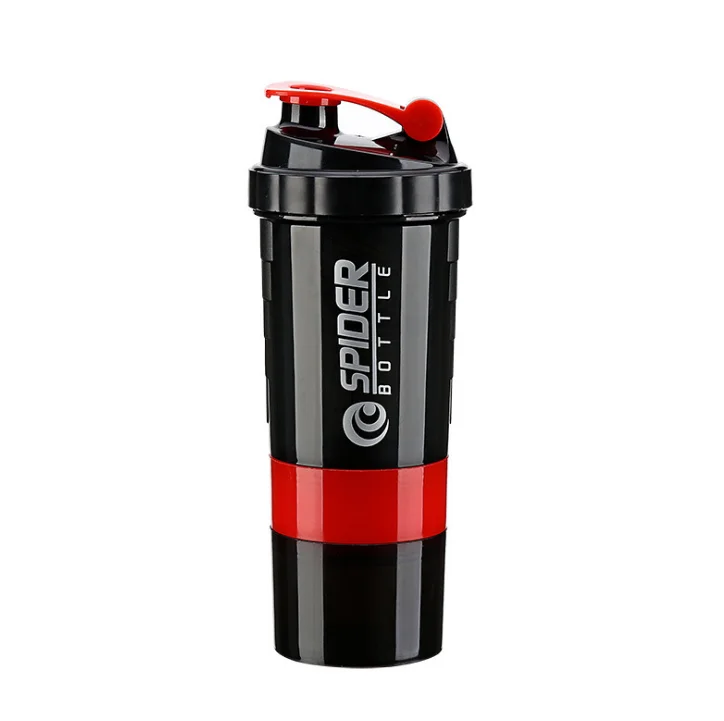 

2020 eco friendly Custom Logo 600ml BPA Free Sports Gym Plastic Protein Shaker Bottle with mixer ball
