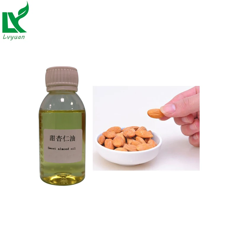 

wholesale pure carrier oil sweet almond oil, Yellowish