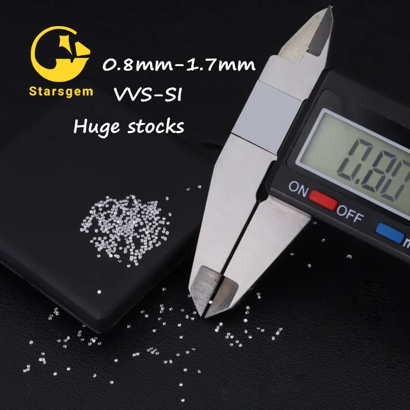 

Starsgem 1.7mm hpht sparkling lab diamonds ready to ship for diamond buyers