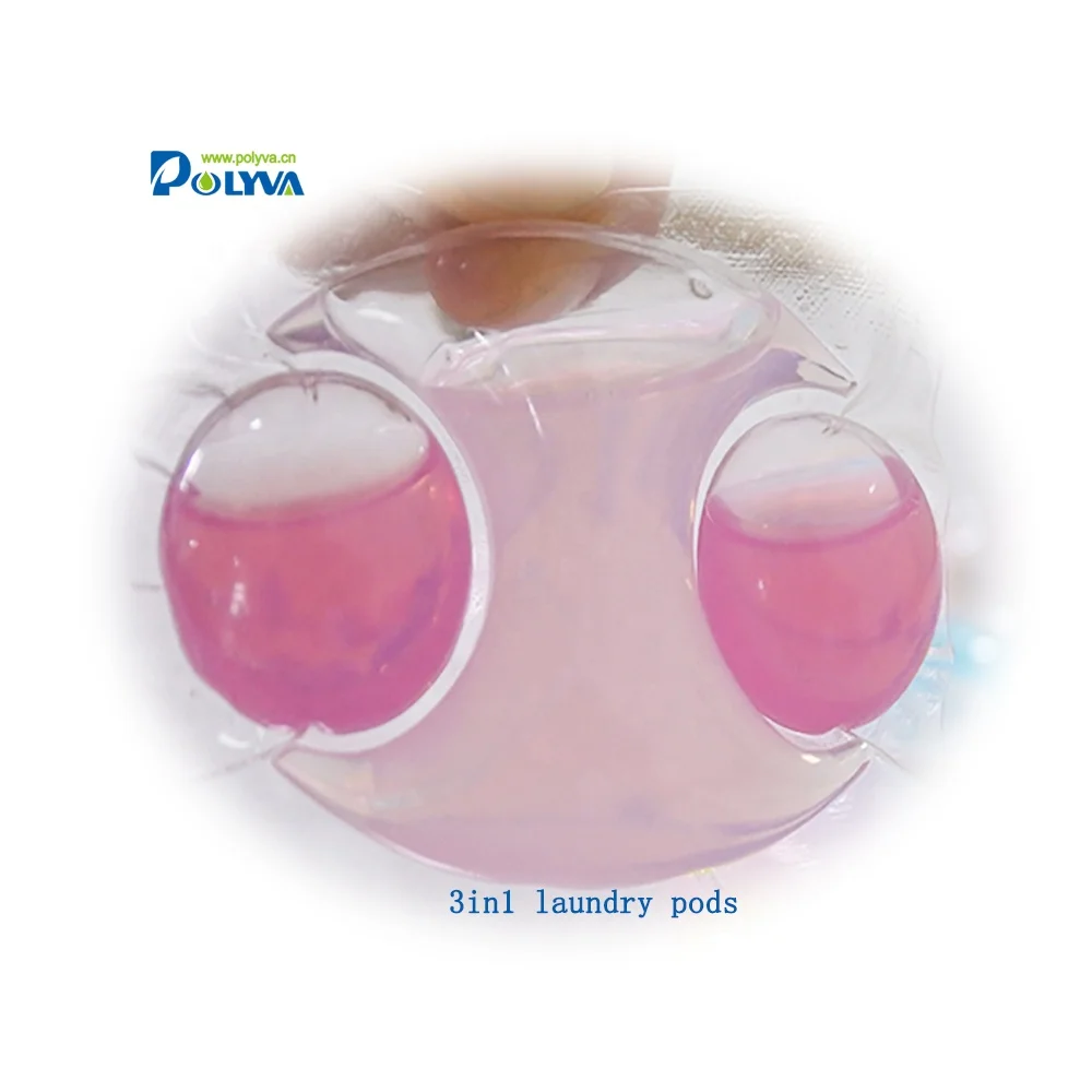 

water soluble clean washing liquid detergent laundry pod wholesale laundry capsules 3in1 for washing clothes