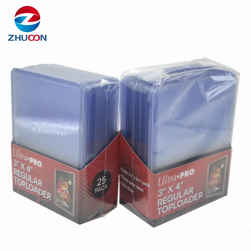 

Factory directly ID card holder for baseball basketball football cards, Transparent