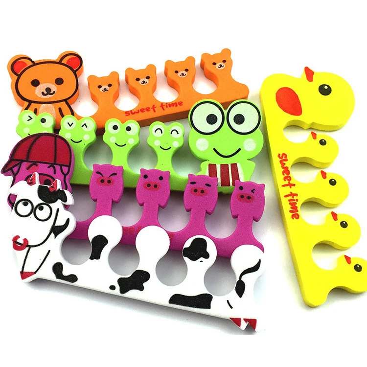 

Wholesale Toe Separator Bunion Corrector High Quality Comfortable Sponge Toe Separator, Clear