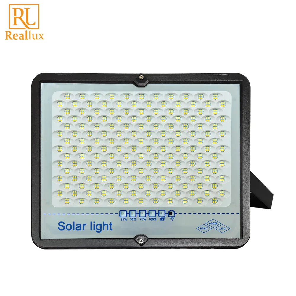 200W 300W  500W  led solar flood light double color  cold white warm white high illumination outdoor brighten than alltop