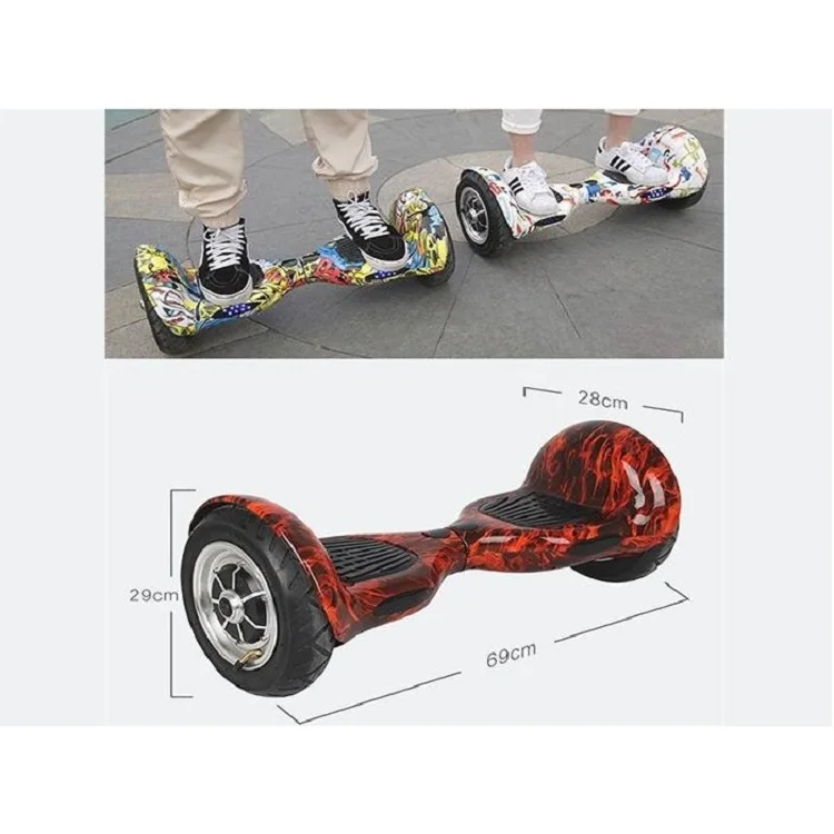 

Hot sale 10 inch balance scooter colorful electric smart hoverboard