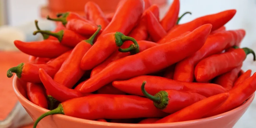 Comparison of Green and Red Serrano Peppers