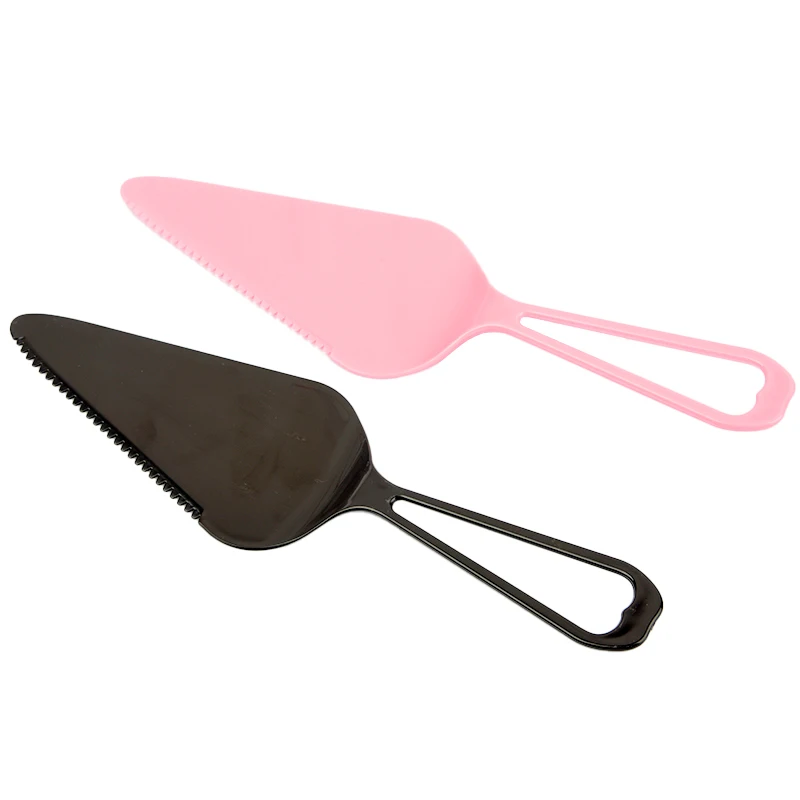 

Attractive Price New Type plastic knife for cake cutting, Black, blue, green, pink, transparent,white