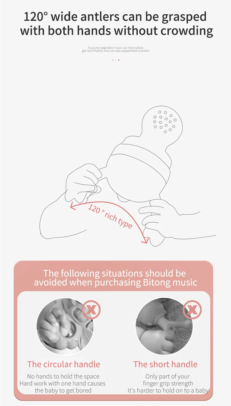 fruit feeding baby pacifier