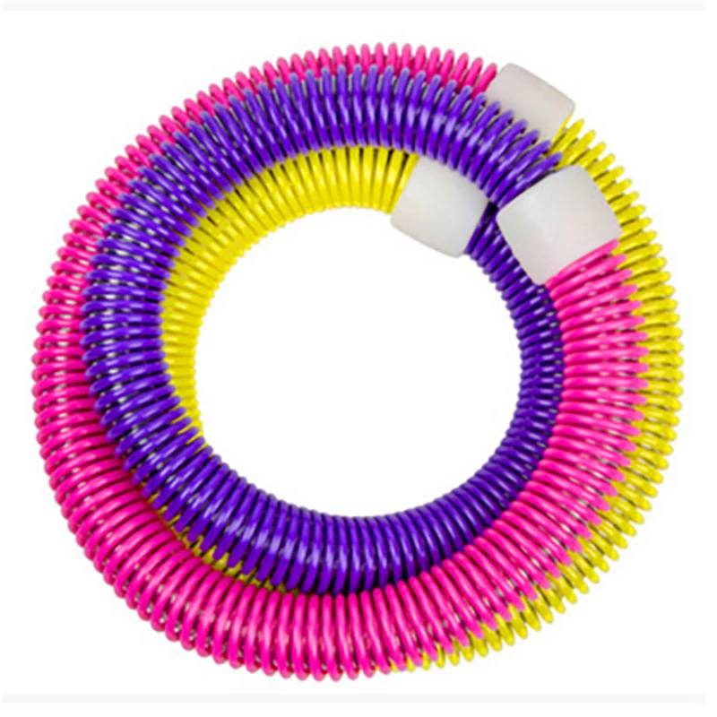 

wholesale factory exercise spring PVC hula fitness hoop for man women, Customized color