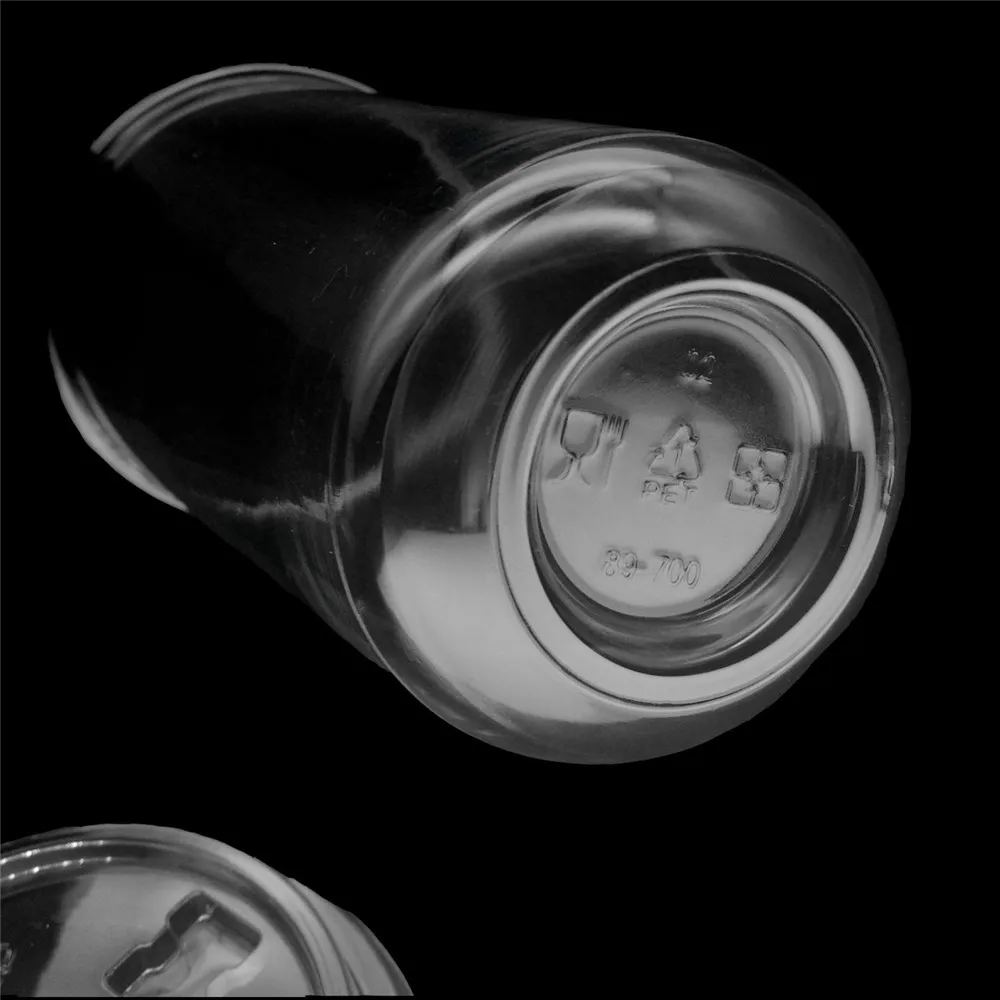 24oz 700ml Custom Printing Glass Round Bottom Disposable Plastic Cup
