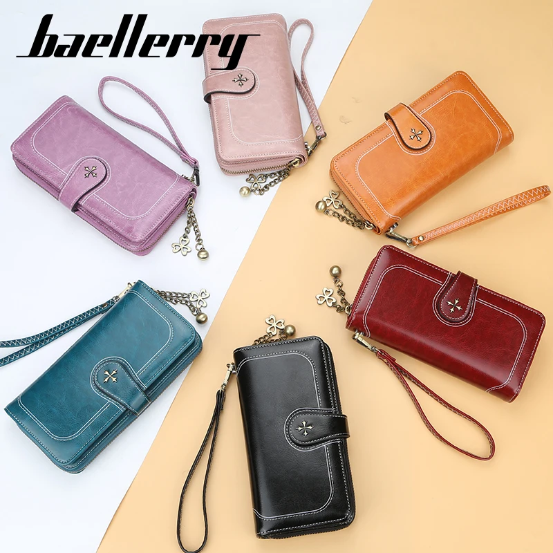 

new arrival fashion long wallet for women baellerry wallet dompet wanita