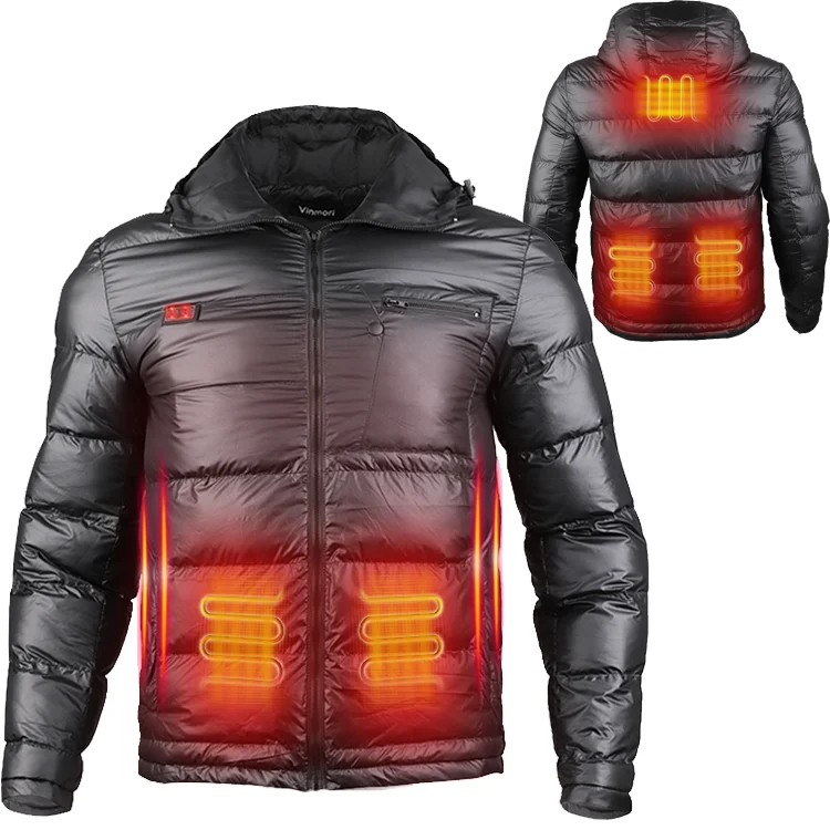 

Smart USB Battery Rechargeable Softshell Lightweight Heated Jacket With Heating System