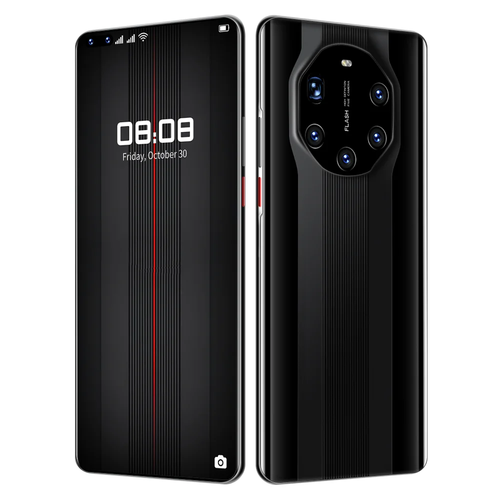 

2021 New Mate40 RS android cellphone 3G 4G 5G big battery mobile phones 7.2 inch original unlocked smart mobile phone