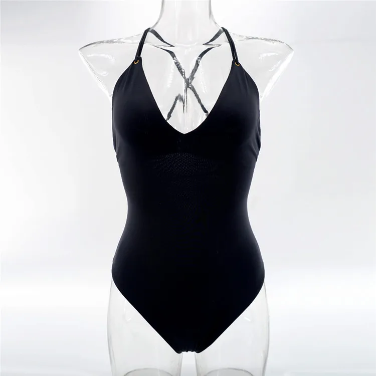 

Hot Sale Sexy Bright Leather Zebra Stripe Strap Cross Bikini Ladies Ladies Swimwear