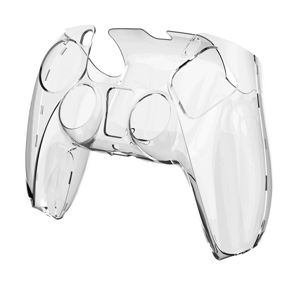 

Ps5 Controller Case,Laudtec Ps5 Controller Protective Pc Transparent Shell Skin Cover Case For Sony Playstation 5 Controller//, White