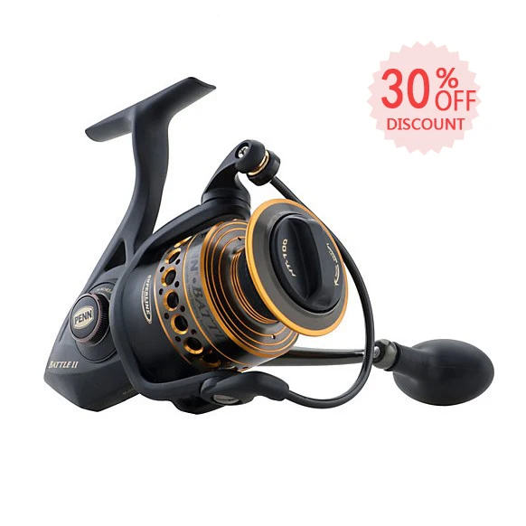 

penn BTL II 6000 surf fishing GT saltwater fishing reel, Gold