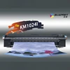 Canvas flex konica 1024i printer digital 4 color printing machine