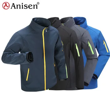 

Customized breathable outdoor waterproof softshell jacket high quality sports jacket for men, Customized color