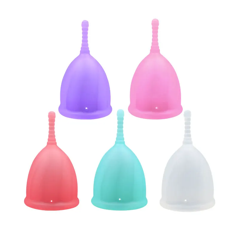 

Menstrual Cup Feminine Hygiene Silicone Period Cup 100% Medical Silicone Copa Menstrual Cup, Multi colors