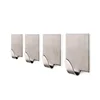 Cheap Heavy Duty Sturdy Stainless Steel Home Kitchen Office 3M Adhesive Wall Hanger Hook
