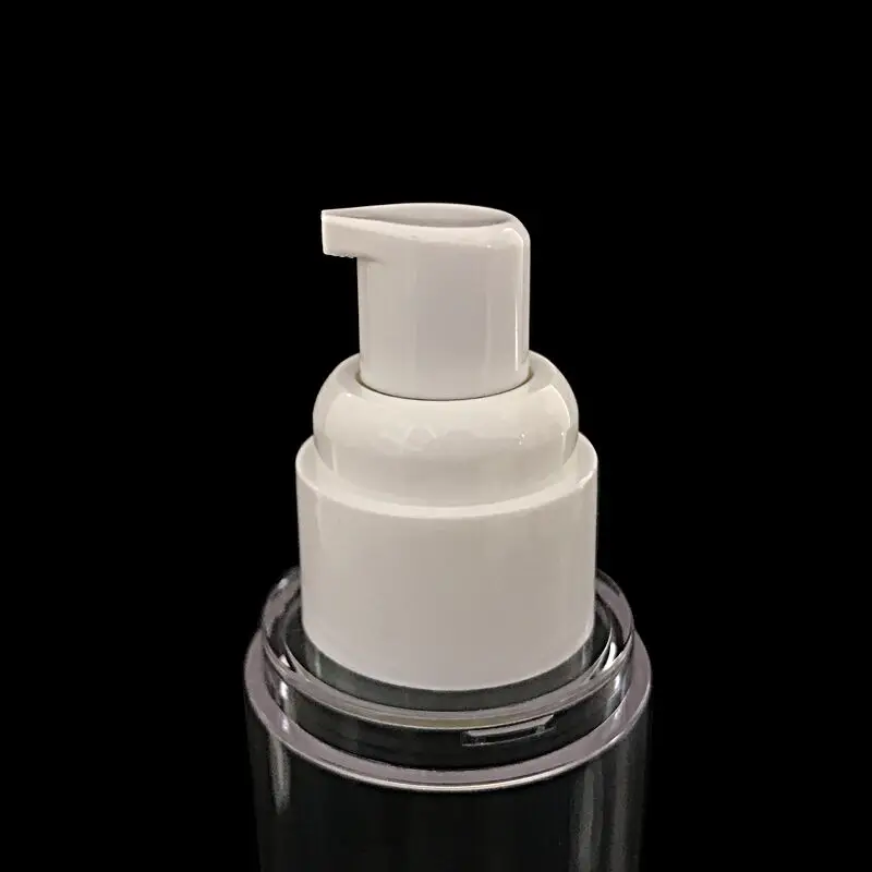 
The spot High quality 100ml AS clear Cosmetic airless lotion bottle manufacturer/skin care spray bottle with pump 