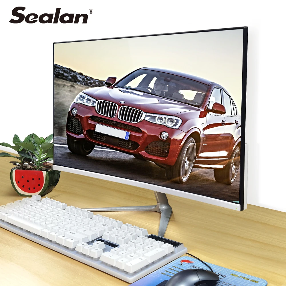 

SEALAN All in one pc AIO 23.8 inch i3 i5 i7 RAM 4G SSD 240G aio pc keyboard mouse speaker wifi all in one laptop computers