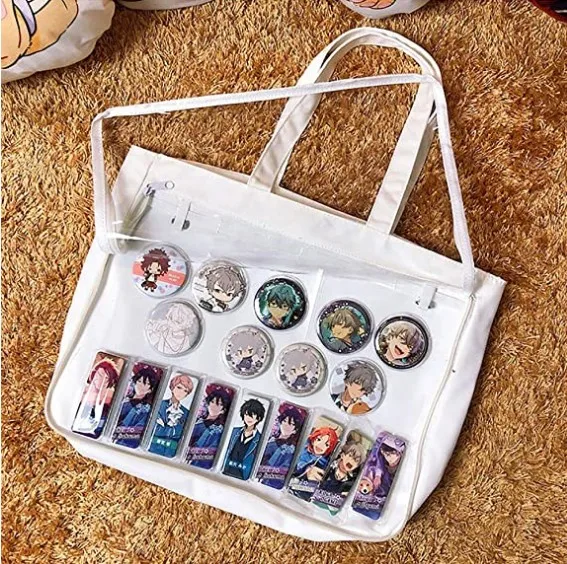 Cosplay,Comic Con Ita Bag Ita Tote Bag Shoulder Bag Purse Anime School Bag DIY 