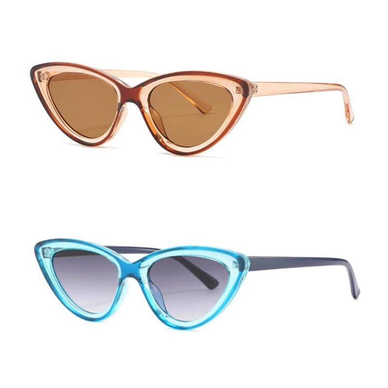 

Online Hot Sale High Quality Acetate Sunglasses Replicas Vintage Sun Glasses 2021 Summer Retro Designer Cat Eye Shades Women, As show /custom colors