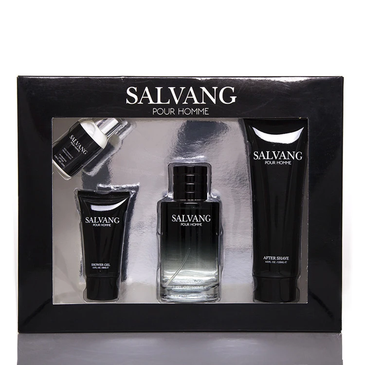 

JYG15042 wholesale 4pcs set body lotion shower gel gift set perfume for men