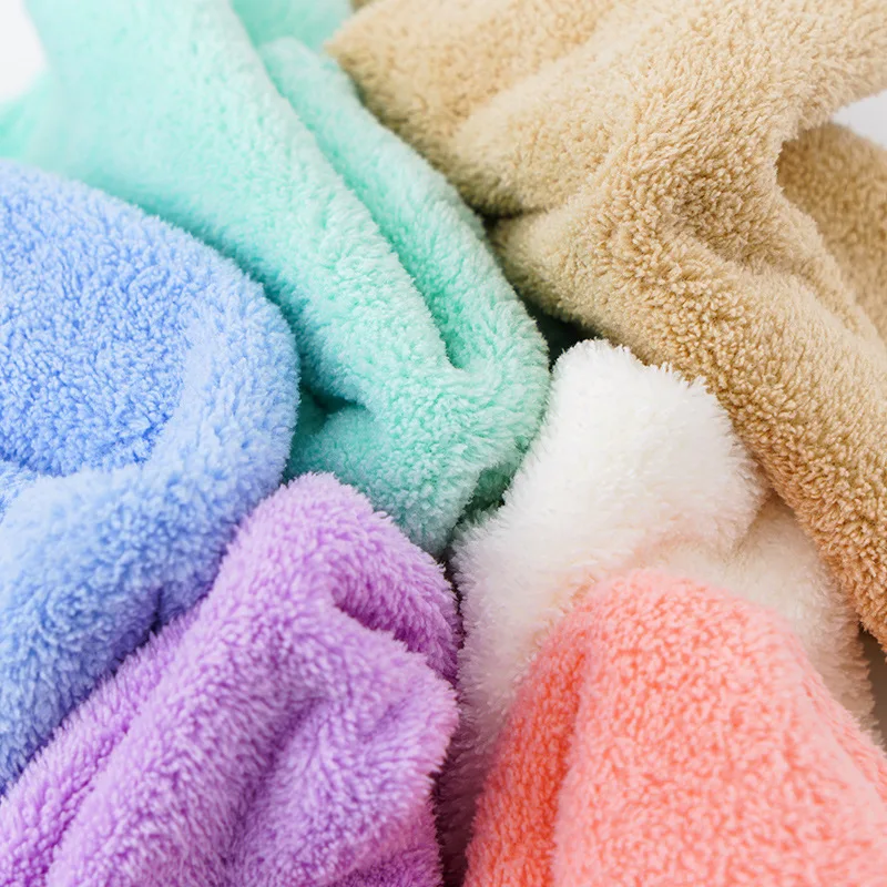 

Kitchen Dishcloths Does Not Shed Fluff No Odor Reusable Dish Towels Premium Dish Cloths Super Absorbent Coral Fleece Clean, Pink blue green purple white pink yellow